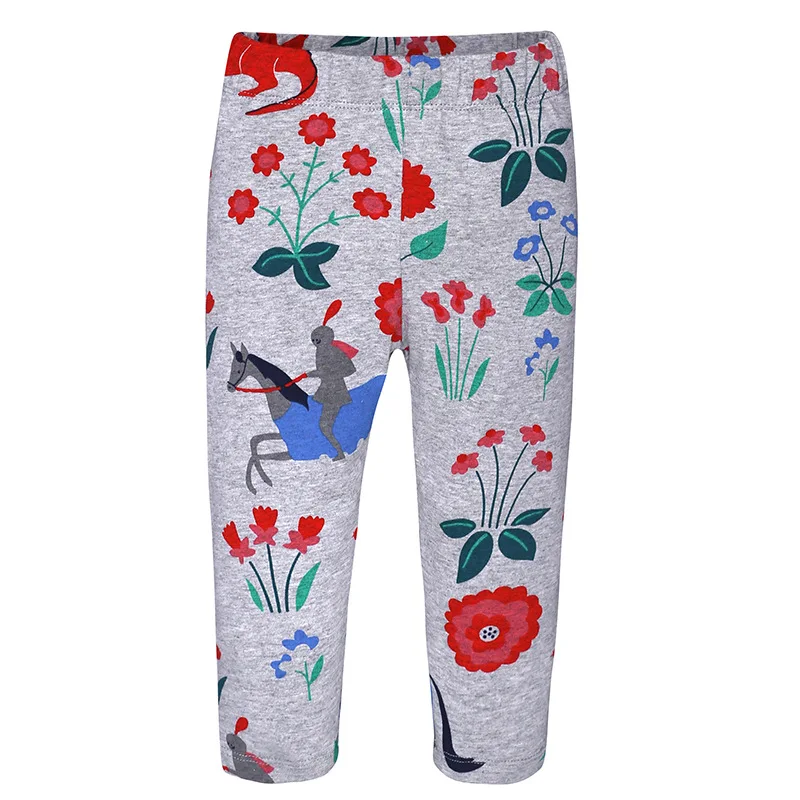 Baby Girls Skinny Pants Trousers Girl Pants Floral Cotton Kids Leggings