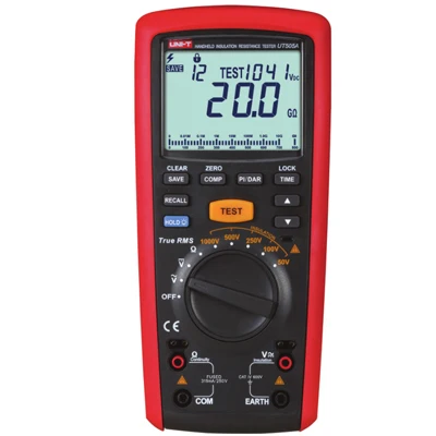 

UNI-T UT505A High Quality Resistance Meters Tester Handheld Ohm Voltmeter UT505A Megohmmeter