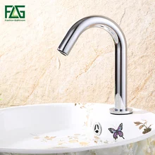 Contemporary Basin Faucet Chrome Faucet Ceramic Plate Spool Water Saving Battery Power Automatic Infrared Sensor Buque FLG8008 Contemporary Basin Faucet Chrome Faucet Ceramic Plate Spool Water Saving Battery Power Automatic Infrared Sensor Buque FLG8008