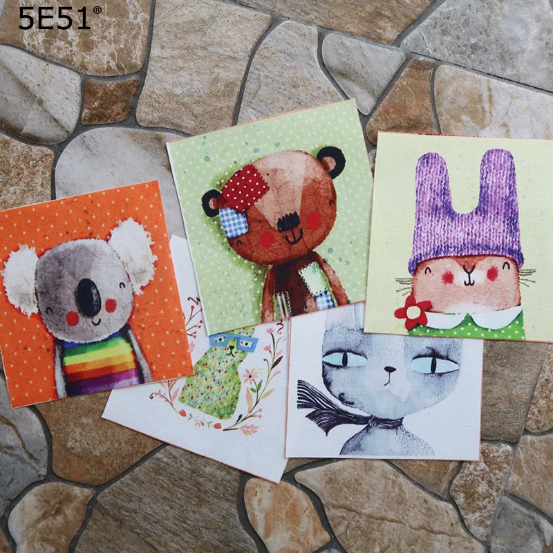 

Bear koala mouth gold /DIY handmade quilted cloth head cat cloth hand dyed cotton canvas positioning cloth decorative painting