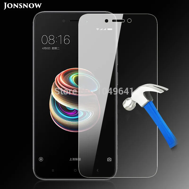 JONSNOW закаленное стекло для Xiaomi Redmi 5A 5 дюймов 9 H 2.5D взрывозащищенное защитный экран