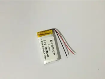 

3.7V lithium polymer 482044 4.8X20X44mm 550MAH battery