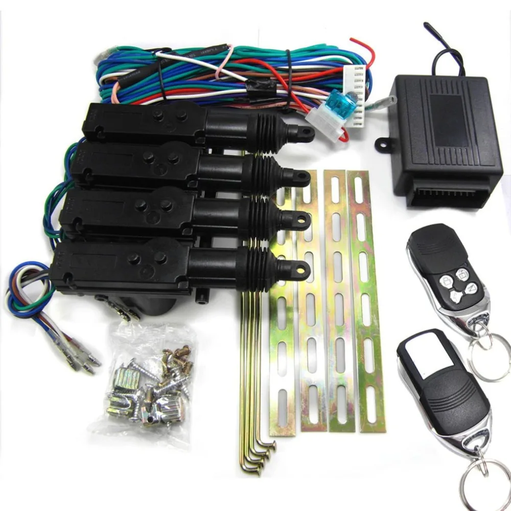 

M603-8138 Car Remote Control Central Lock Alarm Device With Motor System Car Security System Alarm Central Locking