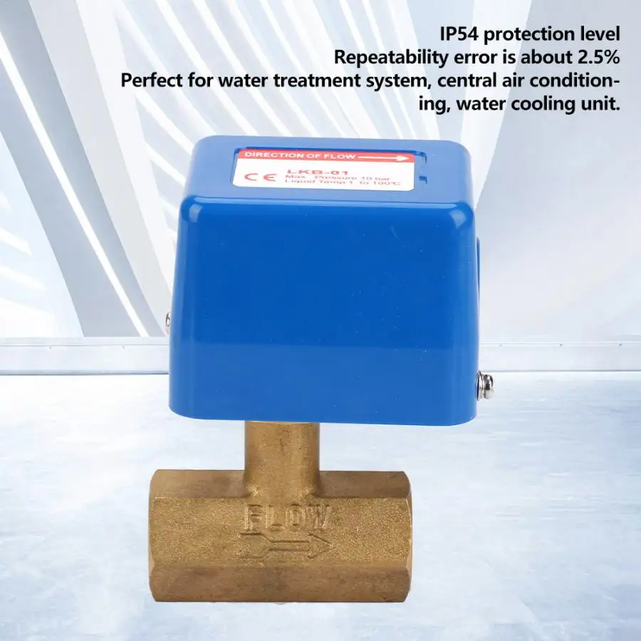 Электрический водяной клапан 250 V 15A RC1/2 дюймов переключатель потока воды 1.0MPa SPDT связаться с нами для пожарных Управление кондиционера