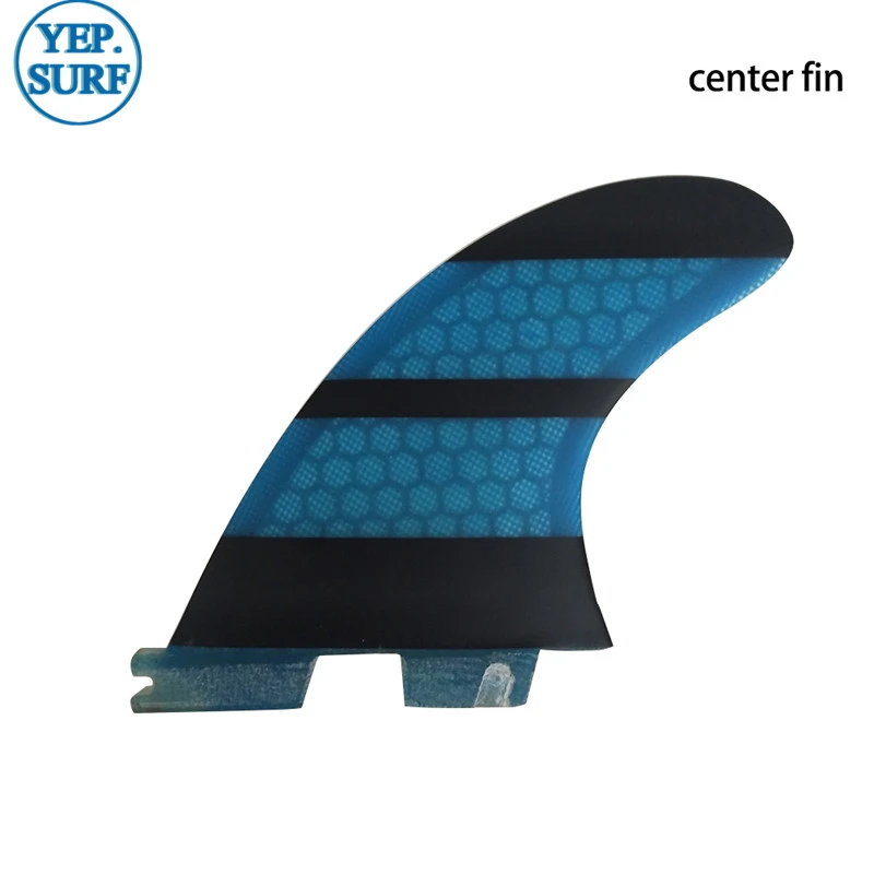 Плавник для серфинга Quilhas Fin FCSII Fin Blue K2.1 плавники из стекловолокна сотовые плавники для серфинга