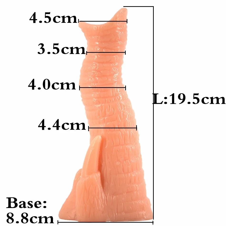 Adult Sex Toys For women Elephant Trunk Shape Flexible Penis Dick With Suction Cup Woman masturbation Dildo stimulator sextoy