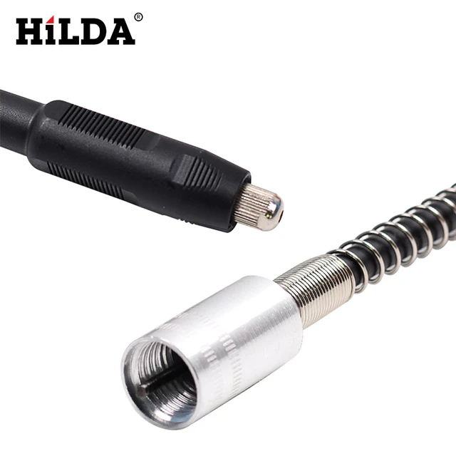 HILDA del eje Flexible 108cm * 2cm para herramientas Dremel Rotary amoladora herramienta eje Flexible se adapta a Foredom giratorio herramienta Accesorios 6