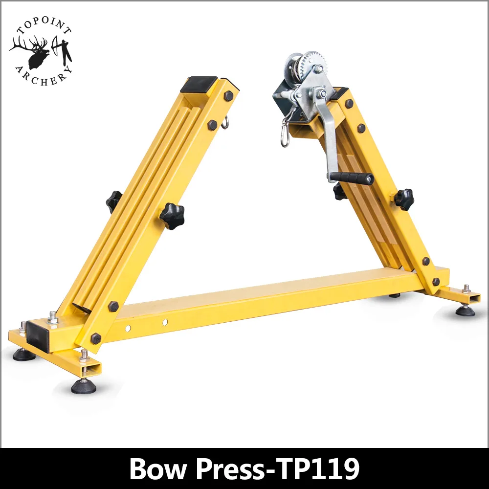 TOPOINT ARCHERY TP119 Bow Press Safest Steel Construction For Compound