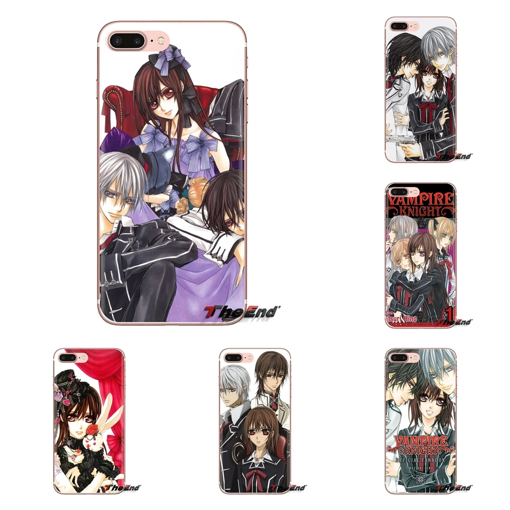 For HTC One U11 U12 X9 M7 M8 A9 M9 M10 E9 Plus Desire 630 530 626 628 816 820 830 Vampire Knight Transparent Soft Shell Covers |