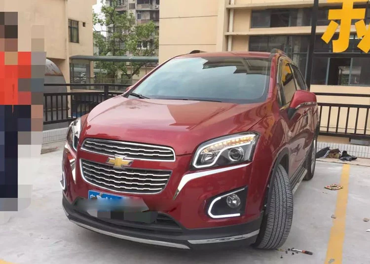 Один комплект, автомобильный бампер, лампа для Chevrolet Trax, противотуманный светильник,,, лет, галогенная лампа, 4300 K, автомобильные аксессуары, головной светильник Trax