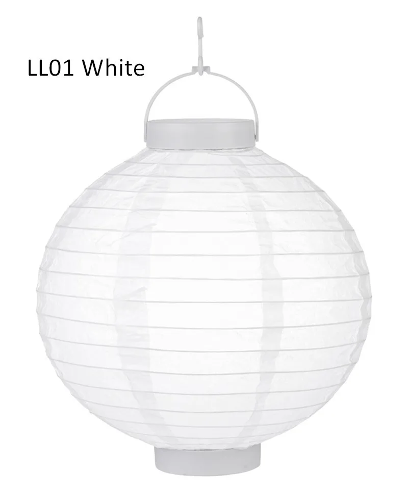 5pcs Lot 8 Adorable White Round Battery Operated Led Paper Lantern 5pcs Lot 8 Adorable White Round Battery Operated Led Paper Lantern Hanging Wedding Party Event Decorations