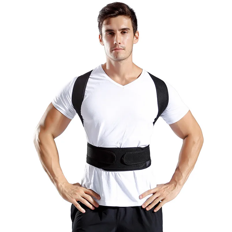 

Posture Corrector Comfortable Back Support Brace Shoulders Upper Back to Proper Position