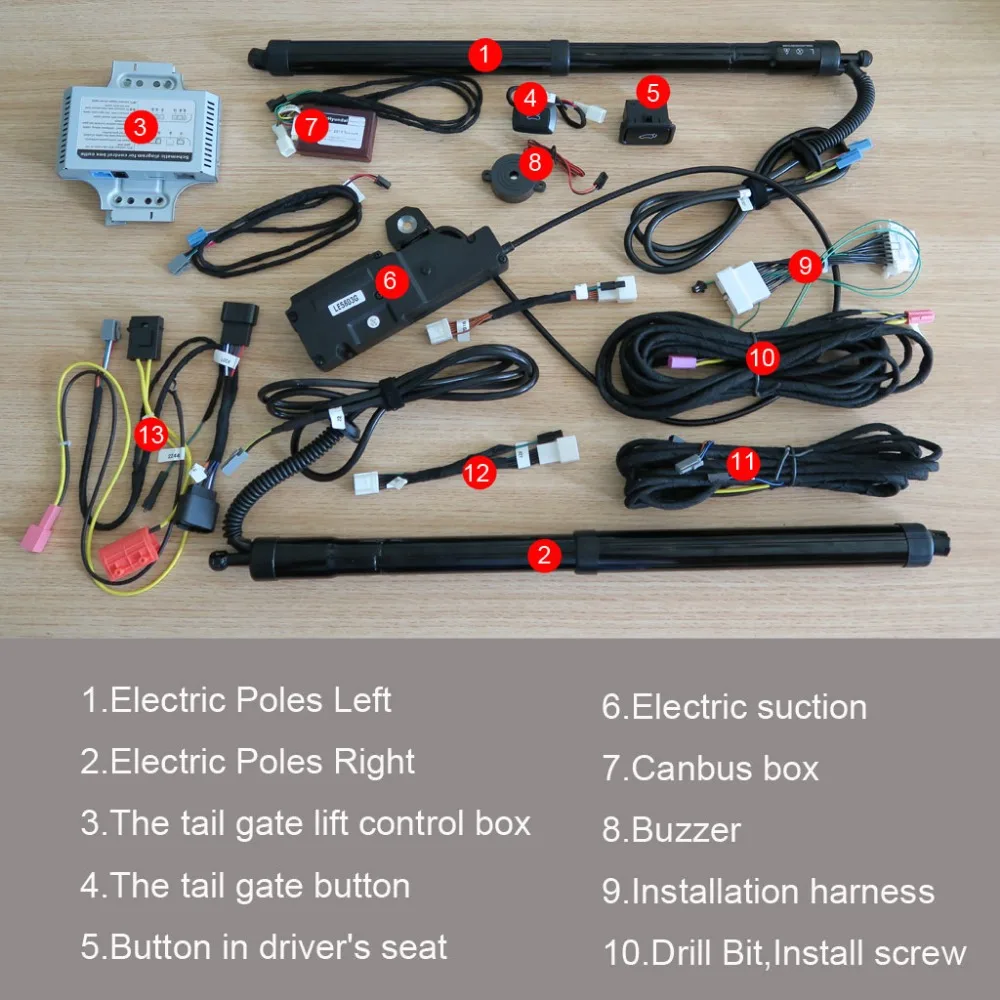 Smart Electric Tail Gate Lift Easily for You to Control Trunk Suit to Hyundai New tucson Remote Control
