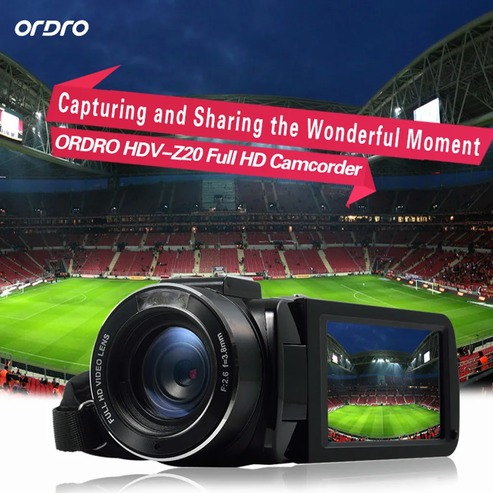 Wifi видеокамера HD 1080P Портативная Цифровая камера 16X цифровой зум