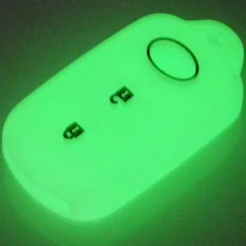 Keyforkess 2 panico 3 pulsanti portachiavi in Silicone Fob per Toyota Camry Solara Avalon RAV4 Prius Celica Keyless Remote Shell - Jingyuqin 2 panico 3 pulsanti portachiavi in Silicone Fob per Toyota Camry Solara Avalon RAV4