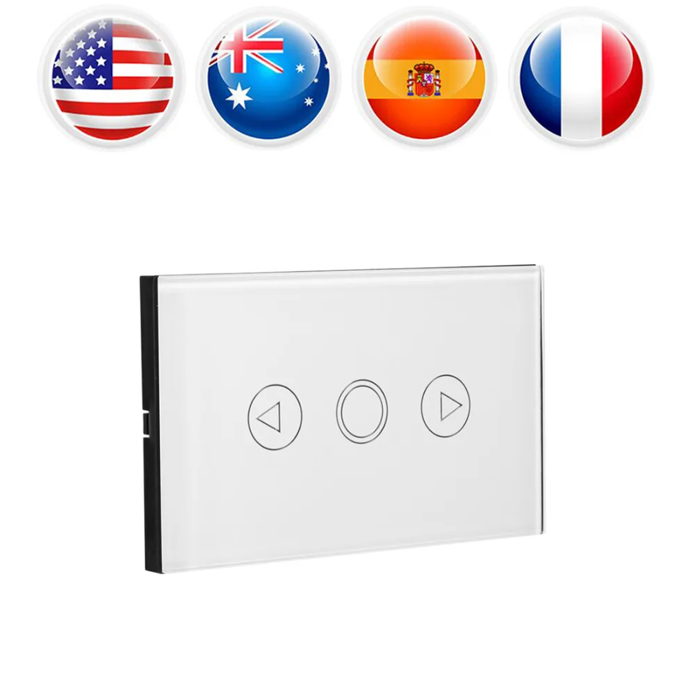 Touch Light Switch Crystal Glass Wall Dimmer Switch Incandescent