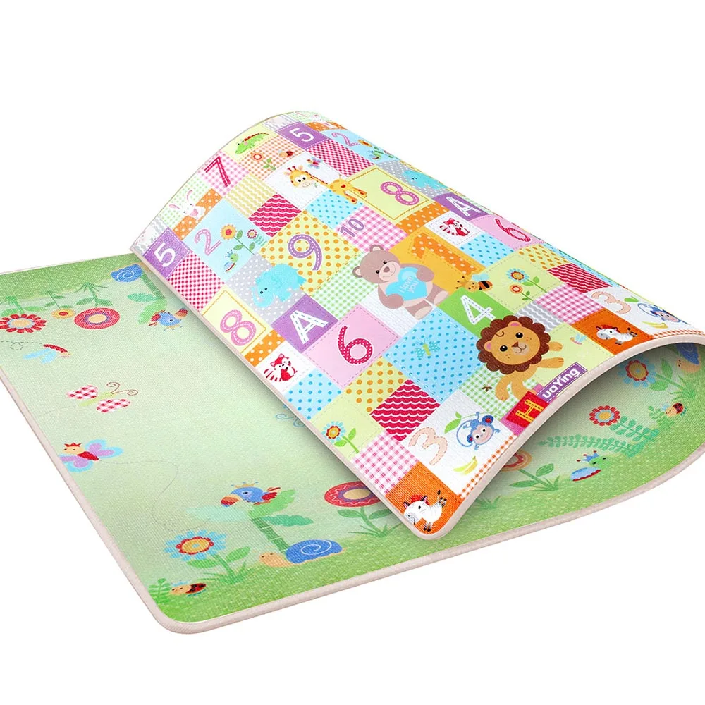  Two Sides Baby Play Mat Xpe Puzzle Children's Mat Baby Climbing Pad Kids Rug Baby Games Mats Room G