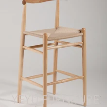 Минималистический современный дизайн твердые деревянные, из ясеня высокий барный стул бар высокий табурет, мебель гостиной мебель хороший дизайн счетчик стул