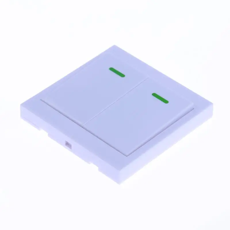 

One Channel Control Switc Smart Home Ceiling Lamp Light LED Bulb Wireless Wall Double Key Wall Switch Remote Control