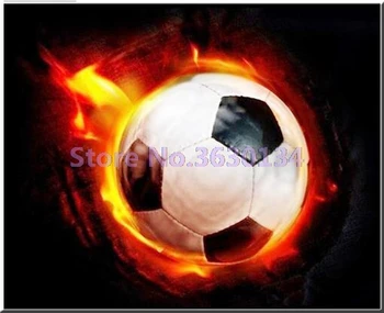 

5D Diamond Painting Cross Stitch Diy Diamond Embroidery Full Needlework 3D Diamond Painting Kit Football Series Diamond Mosaic