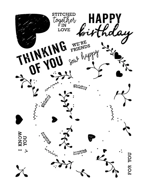

15*20 cm thinking of you Transparent Clear Stamps for DIY Scrapbooking/Card Making/Kids Christmas Fun Decoration Supplies