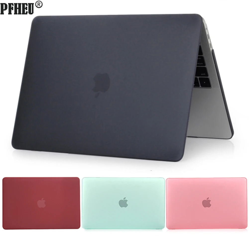 new Laptop Case For Apple MacBook Air Pro Retina 11 12 13 15 for mac 2016 2017 2018 New Air 13 Pro 13 15 inch with Touch Bar