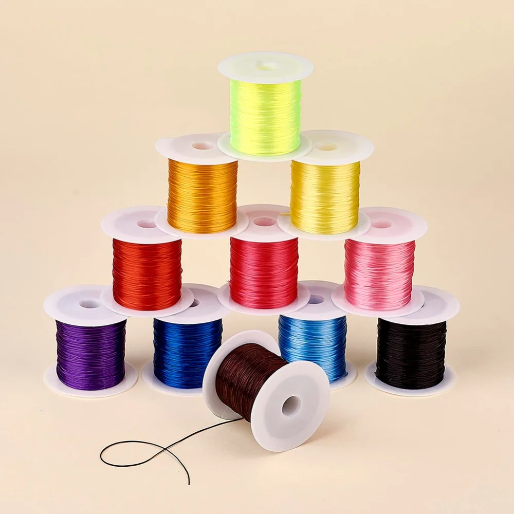 Elastic thread in beadwork Elastic thread in beadwork