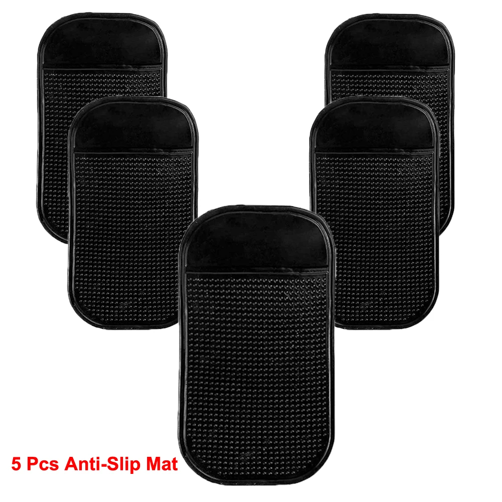 

5 PCS car gadget Anti-Slip Mat Dashboard Sticky Pad Car Interior Non-slip Holder For GPS Cell Phone Car Interior Accessories