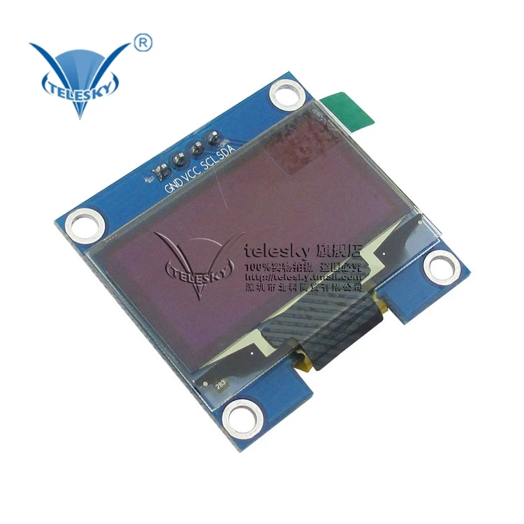 

1.3 inch OLED display 12864 LCD module module 1.3 inch display module IIC interface for a lot of information