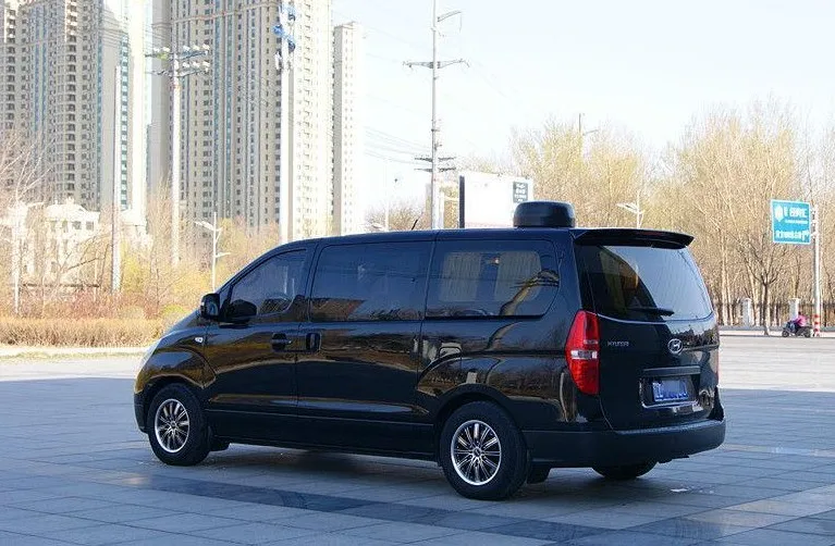 Для hyundai H-1 спойлер 2006- ABS Материал заднее крыло цвет задний спойлер для hyundai H1 спойлер