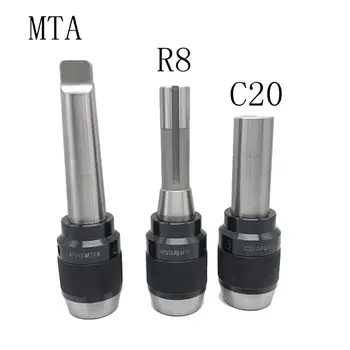 

R8 C20 C25 C32 APU13 APU16 Integral type drill chuck straight handle drill chuck Morse drill chuck 1-13 mm 1-16 mm