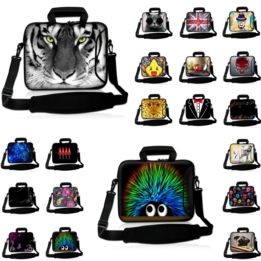 Viviration Zippers Computer Accessories 10 12 13 14 15 17 15.6 13.3 Laptop Portable Messenger Handle Bag Cover Case Hot