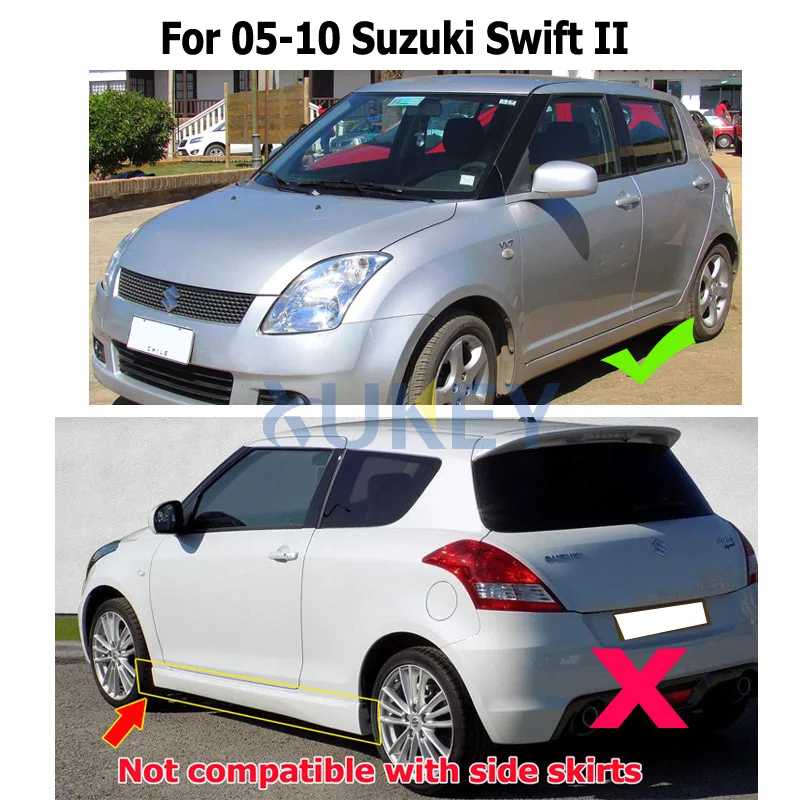 Автомобильные Брызговики для Suzuki Swift 2 II 2005-2010 брызговики брызговик крыло брызговиков 2006 2007 2008 2009