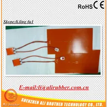 Силиконовая Резина 3D-принтеры нагреватель 500*600*1.5 мм 110 В 1000 Вт с ed330l цифровой термостат 1000 мм провод xd-h-m-074