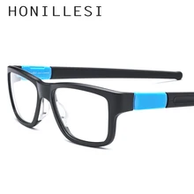 TR90, спортивные оптические очки, оправа, Мужские квадратные очки, очки, высокое качество, близорукость, для улицы, по рецепту, оправы для очков, 7208