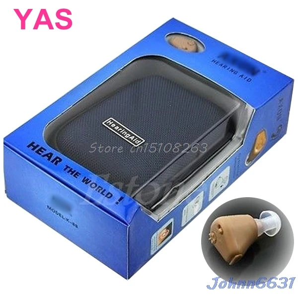 

Rechargeable Acousticon In Ear Hearing Aid Aids Audiphone Sound Amplif EU Plug #Y207E# Hot Sale