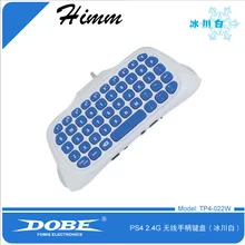 Беспроводной клавиатура для сообщений Chatpad клавиатура аксессуар адаптер 2,4 г мини-чате для sony PS4 контроллер для Игровые приставки 4 P Contro