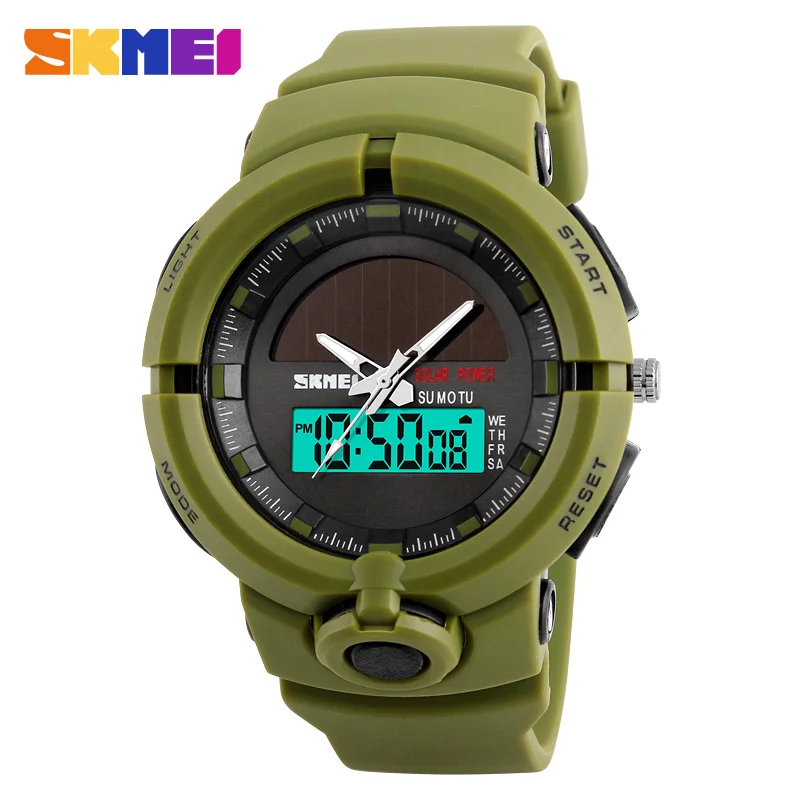 

Skmei Luxury Brand Mens Sports Watches Digital LED Military Watch Men Casual Dive Electronics Wristwatches relojes mujer 2017