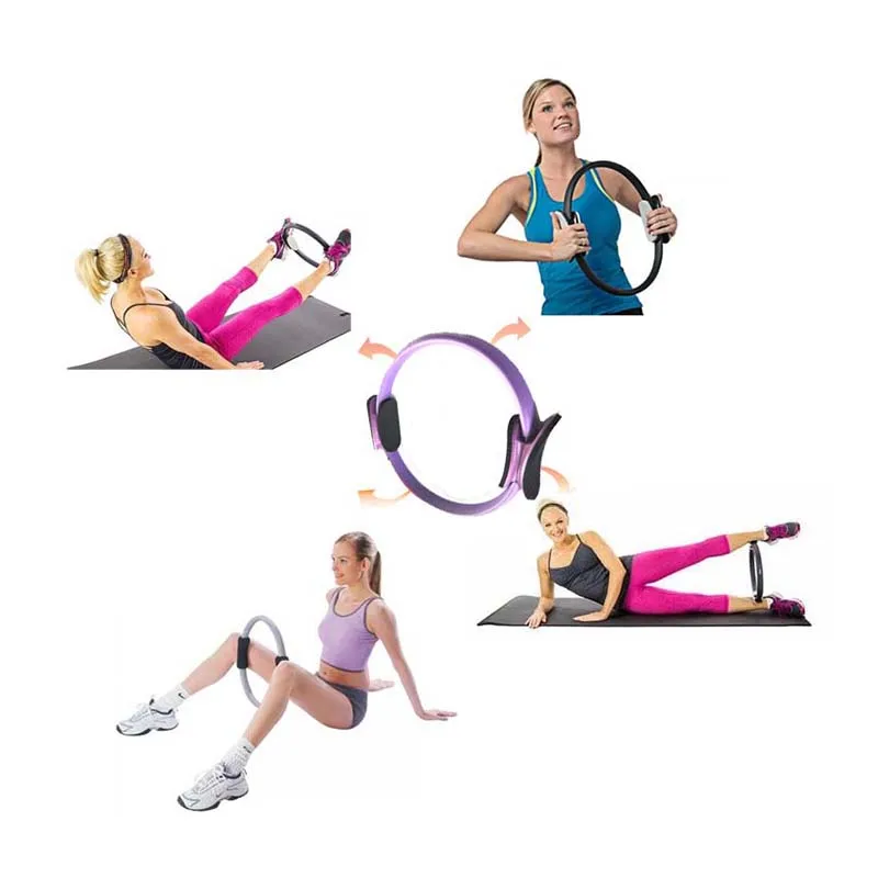 Pilates Magic fitness Circle кольцо для йоги талия и живот стройнящий похудение домашний