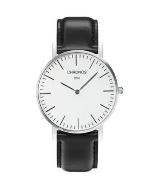 Новые часы CHRONOS ультра тонкие кварцевые наручные часы с простой нейлоновой лентой модные ручные часы для мужчин женщин Relogio Masculino - Цвет: CH0120