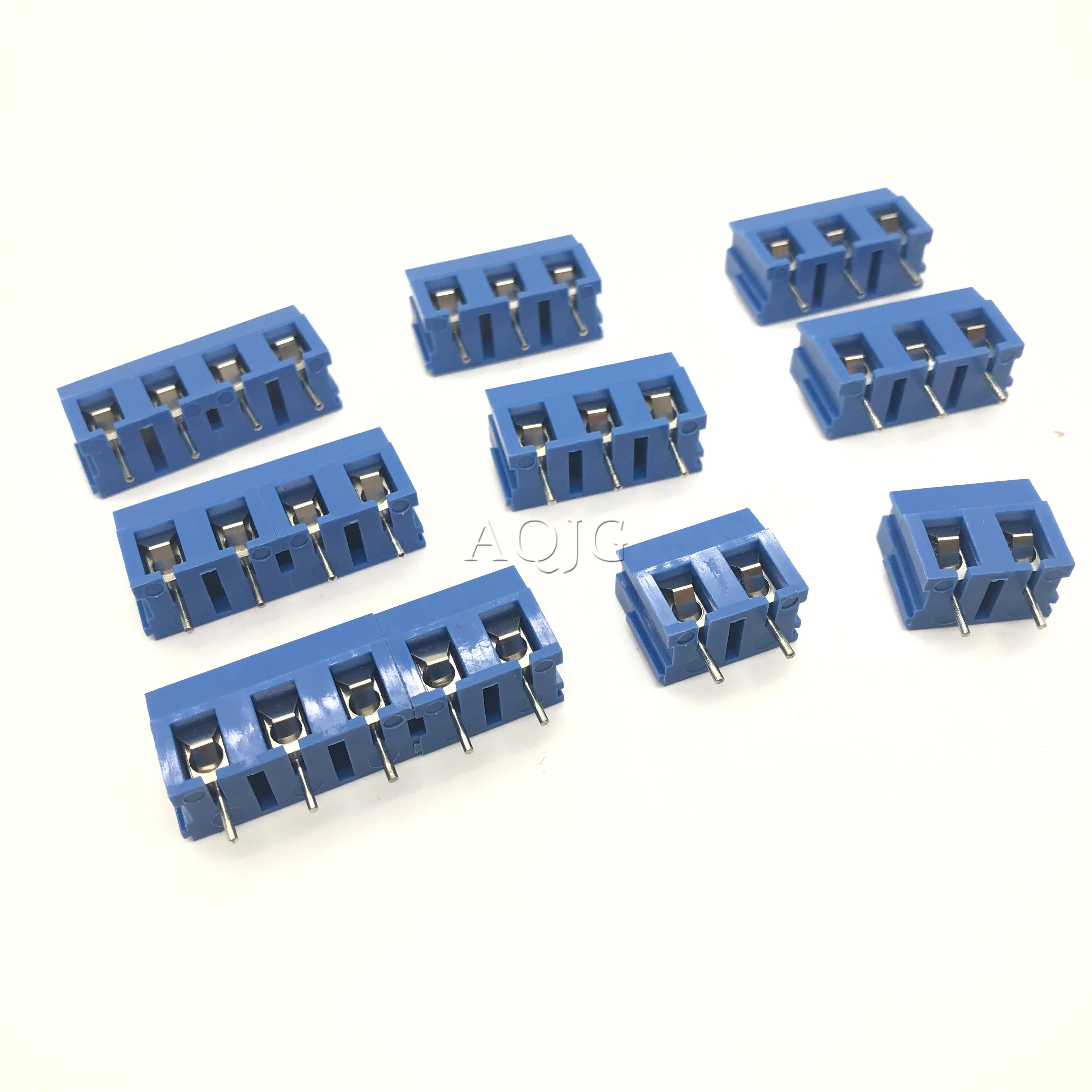 100 шт./лот KF300 2pin 3Pin 5 0 мм Шаг PCB Клеммная колодка разъемы 250 В/16A 14 22AWG|Терминалы| |