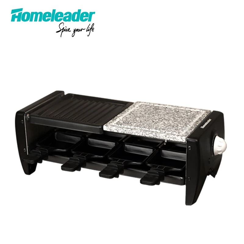 Homeleader double layer smoke free household electric barbecue pits