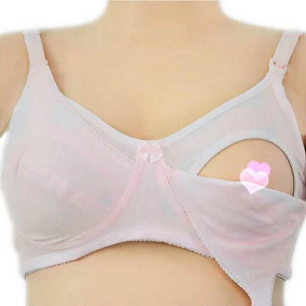 

Cotton Women Breastfeeding Maternity Nursing Bra Vest Pregnant Clothing