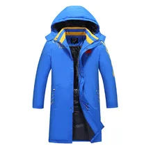 2017 The national team Chinese wind winter coat Parka thick warm cashmere lining cotton casual fashion long jacket