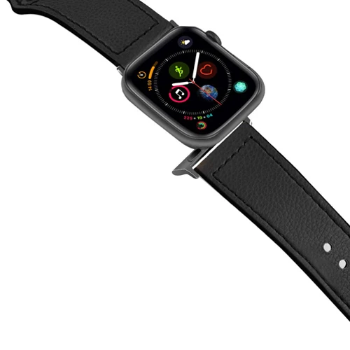 Ремешок из натуральной кожи для apple watch 4 band correa apple watch 42 мм 38 мм 44 мм 40 мм iwatch series 5 4 3 2 1 pulseira ремешок для часов - Цвет ремешка: 1