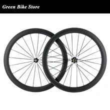 700C 50 мм карбоновый клинчер 25 мм ширина дорожный велосипед колеса супер легкие Углеродные колеса гоночная пара колес