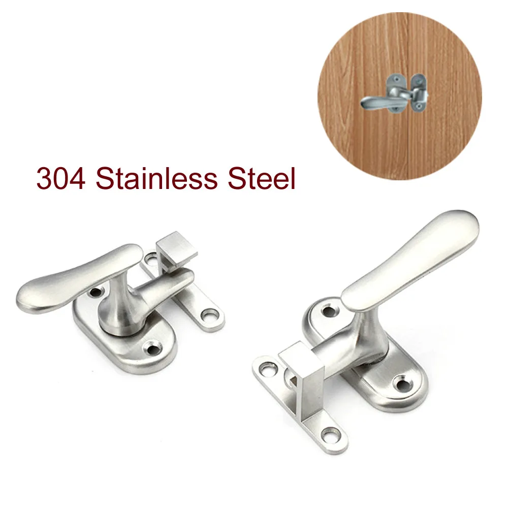 

Stainless Steel Handle Latch Bolt for Door Window Cabinet Drawer Personal Safe Home Security Hardware YP227h