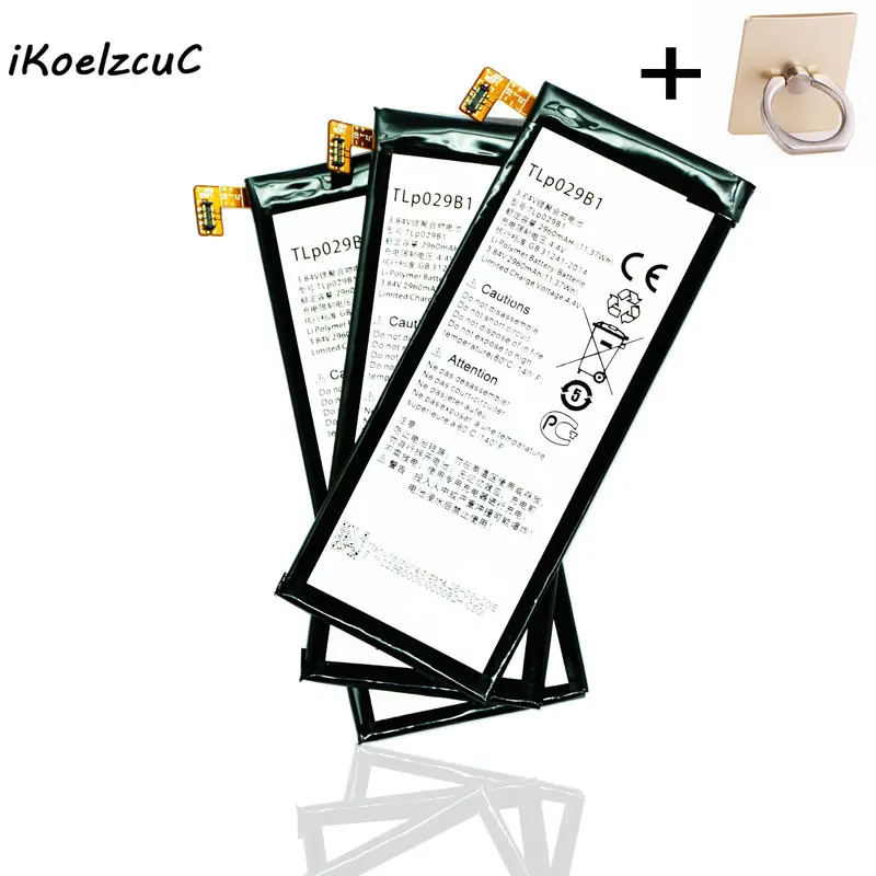 

iKoelzcuC TLP029B1 TLP029B2 2960mAh Rechargeable Battery + GIFT For Alcatel Pop 4S 5095 / B / I / K / L / Y Onetouch For TCL 550