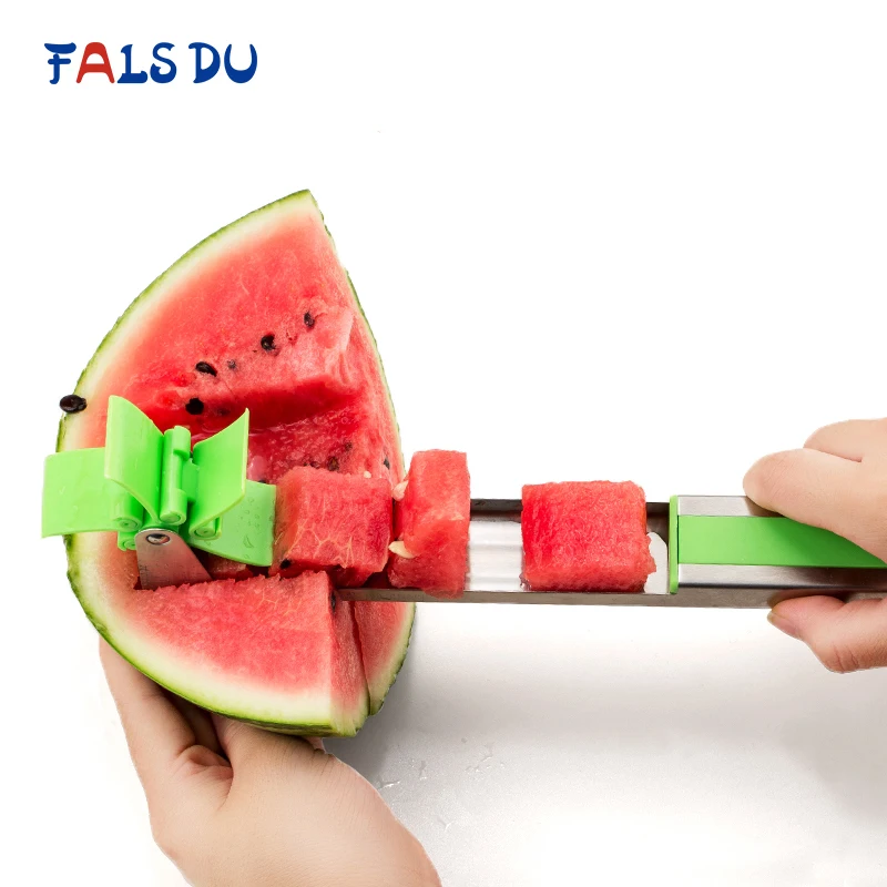 

Watermelon Slicer Cutter Watermelon Artifact Stainless Steel Windmill Shape Cutting Kitchen Gadgets Fruit Cutting Tool