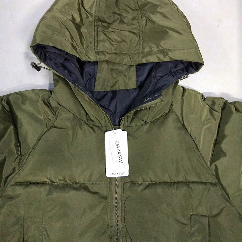 QAZXSW 2017 New Korean Cotton Coat Women Long Parkas Plus Size Ladies Warm Padded Jacket Loose Thick Winter Jacket Hooded HB254